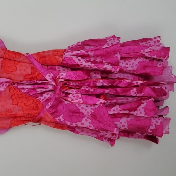 Le Superbe Aurora Flora Lil Flirt Ruffled Mini Dress - size 6 - NWT - Picture 11 of 16